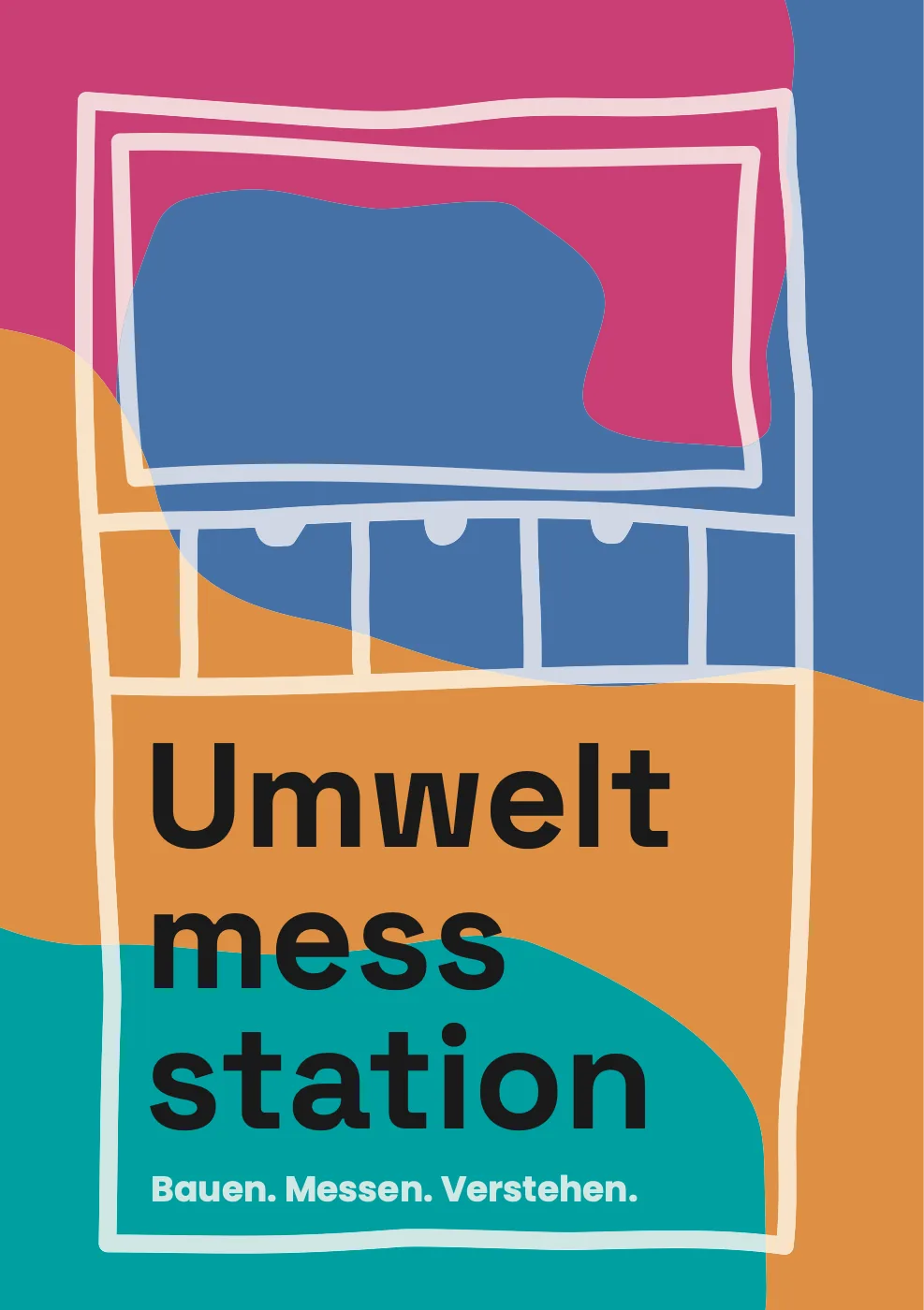 Cover des UMS-Booklets „Umweltmessstation – Bauen. Messen. Verstehen.“
